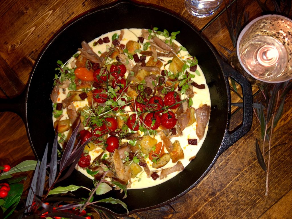 Deer Valley Winter Menu Tasting: Fireside Grilled Guinea Hen Gnocchi