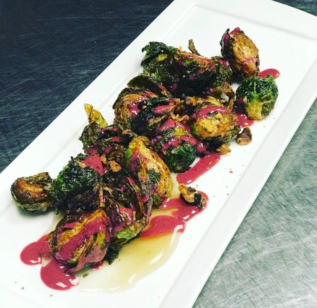 Twisted Fern Fried Brussels Sprouts
