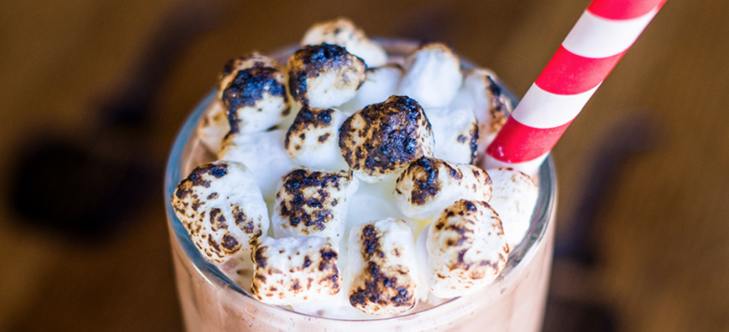 Burgers and Bourbon S'mores Shake