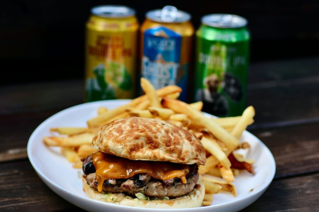 Wasatch Brewery Burger