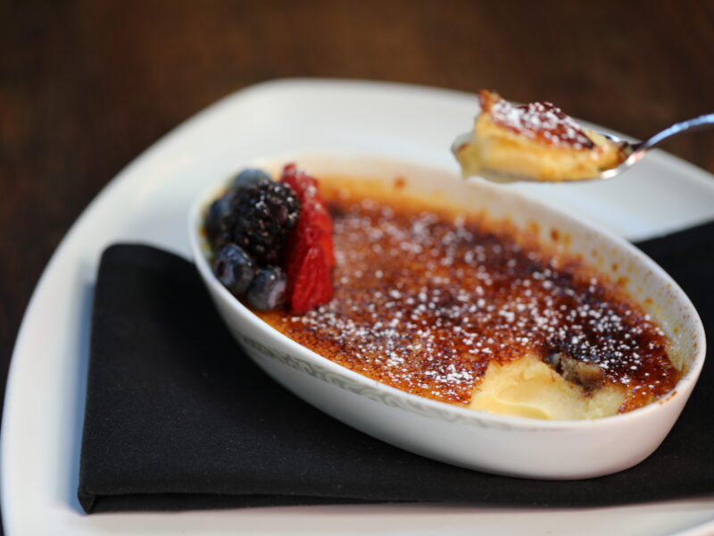 Sterling Steak and Lounge Creme Brulee