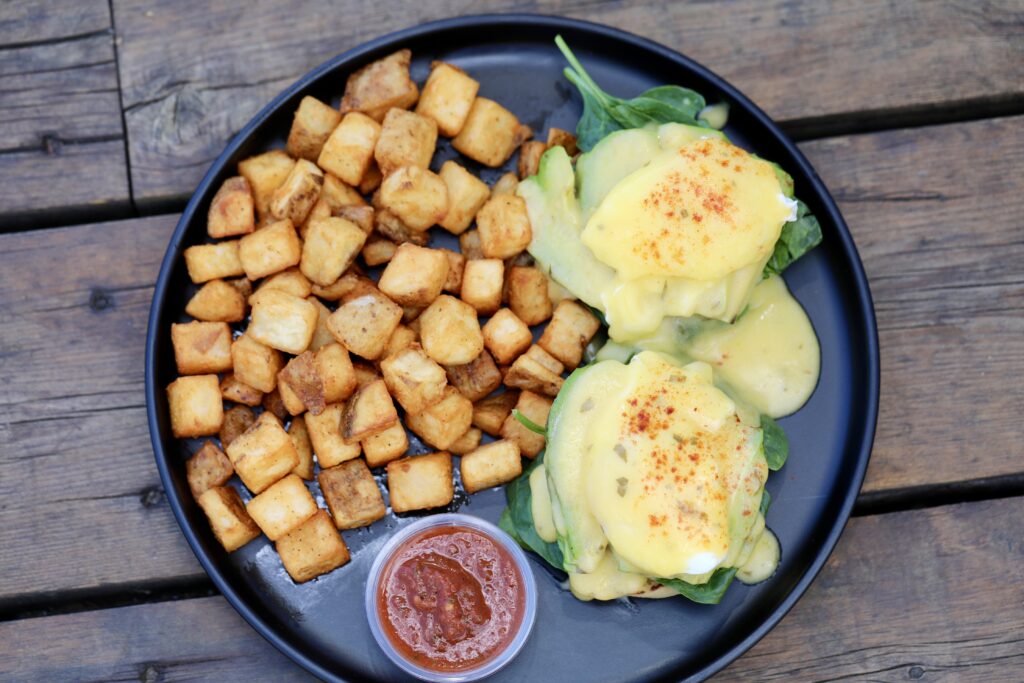 The Bridge Cafe Eggs Benedict