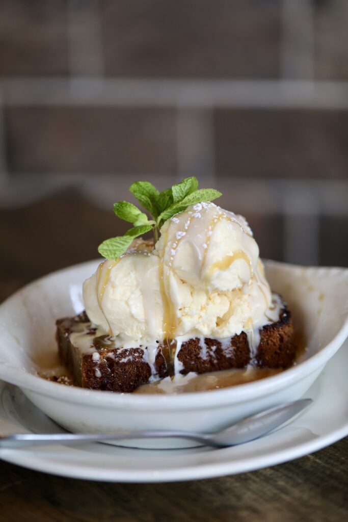 Red Rock Brewing’s Warm Bread Pudding