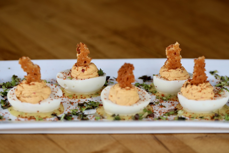 Boneyard Saloon’s Deviled Eggs
