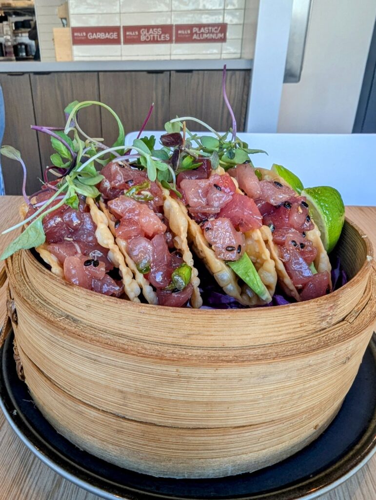 Hill's Kitchen Poke Tacos