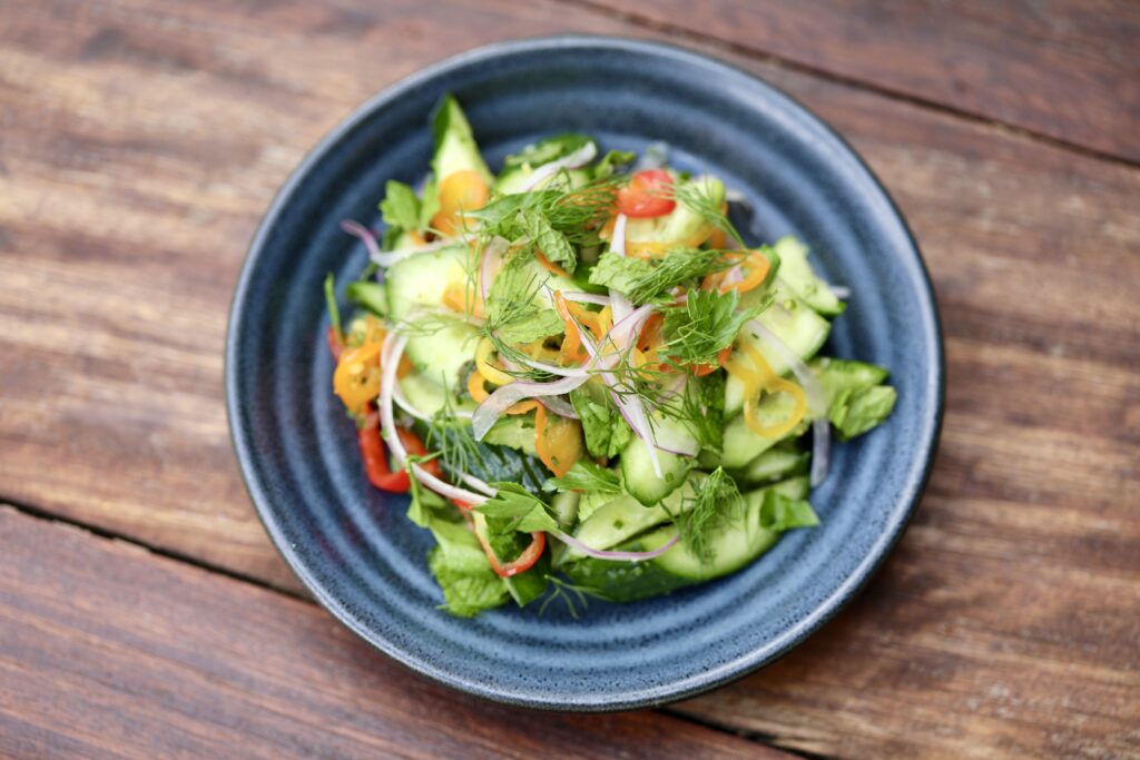Kita's cucumber salad