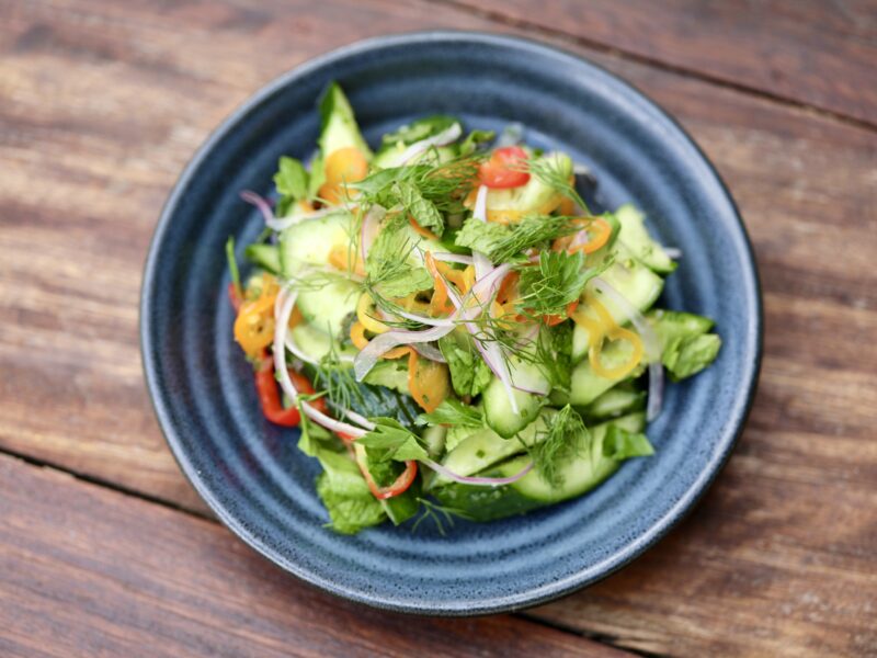 Kita's cucumber salad