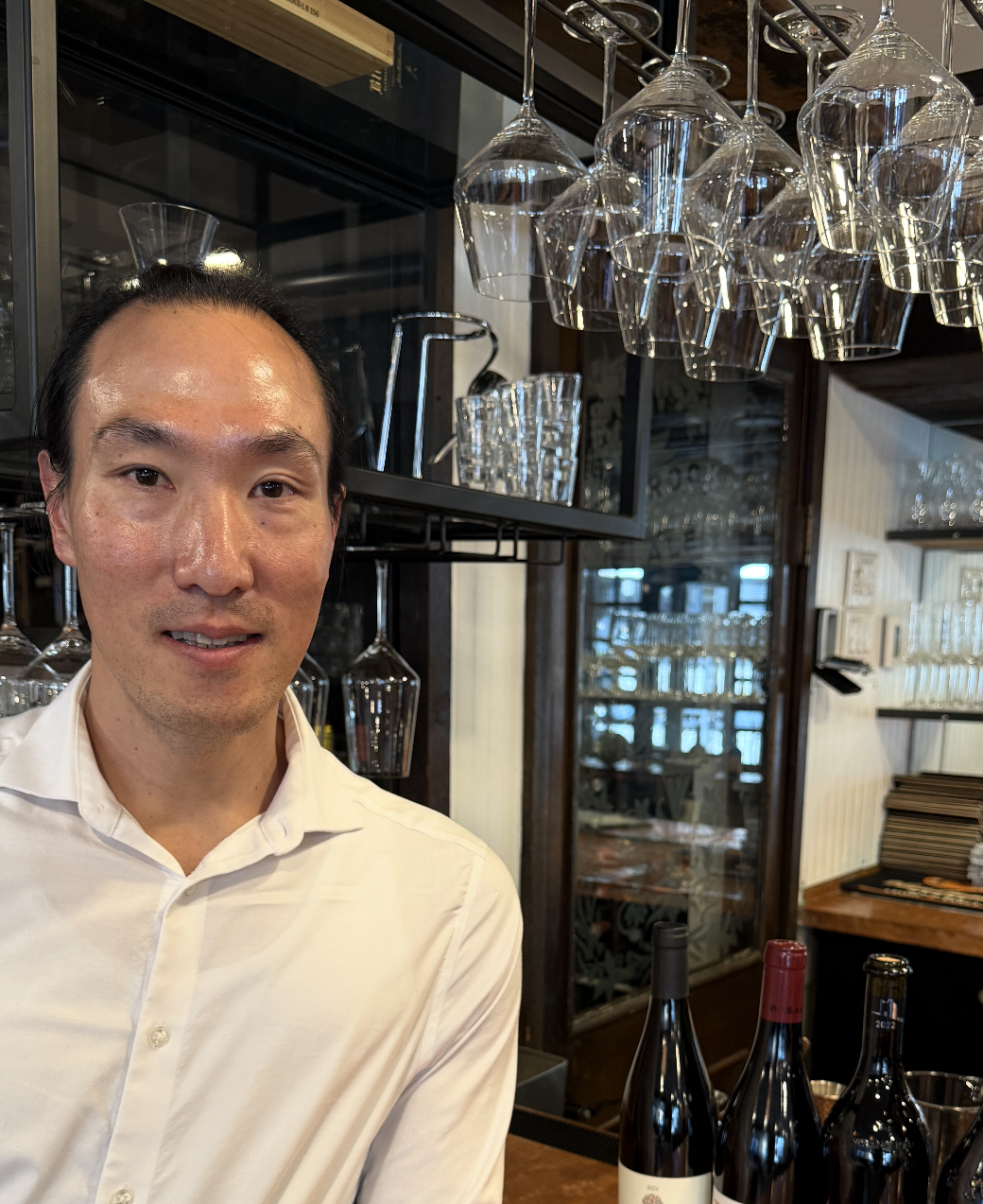 Jeff Kim, the Sommelier of Courchevel Bistro