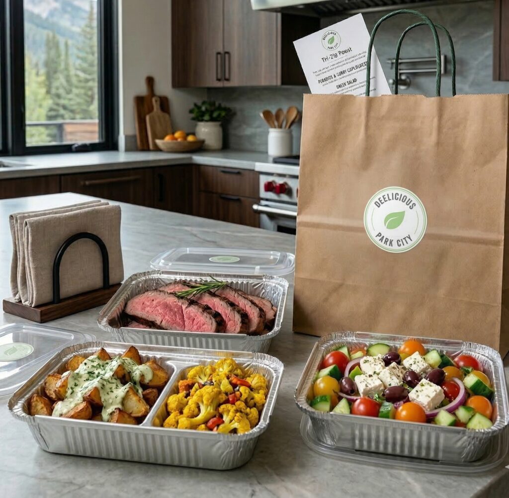 DeeLicious Park City Family Table Spread
