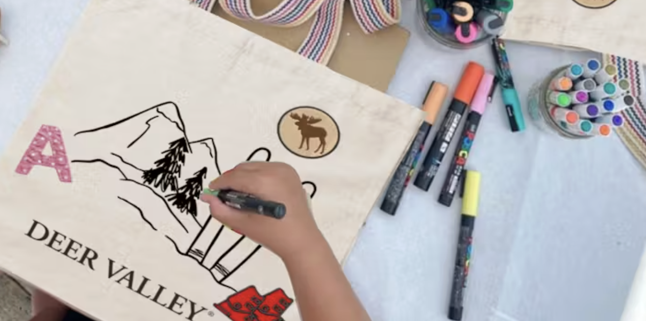 DV "Little Artists" Series: Design Your Own Canvas Tote