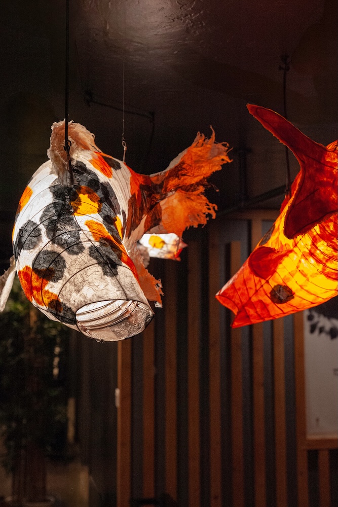 Yuki Yama Sushi Upstairs Art